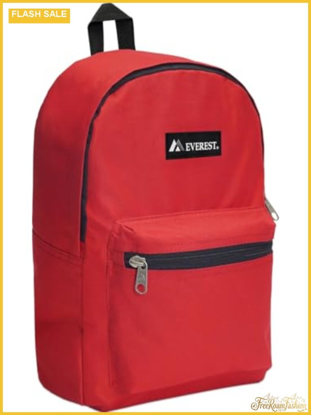 Mid-Size Backpack Double Zipper School Work Travel